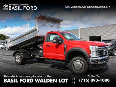 2024 Ford F-550 Regular Cab DRW 4x4, Air-Flo Pro-Class Dump Truck for sale #240628TZ - photo 1