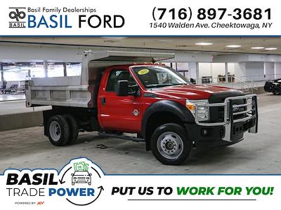 Used 2011 Ford F-550 XL Regular Cab 4x4, Dump Truck for sale #P5792 - photo 1