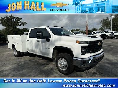 New 2024 Chevrolet Silverado 3500 Work Truck Crew Cab 4x4, 9' Knapheide Steel Service Body Service Truck for sale #246980 - photo 1