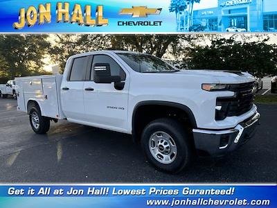 New 2024 Chevrolet Silverado 2500 Work Truck Double Cab 4x4, 8' 2" Reading SL Service Body Service Truck for sale #247064 - photo 1