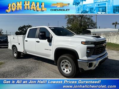 New 2024 Chevrolet Silverado 3500 Work Truck Crew Cab 4x2, 8' 2" Reading SL Service Body Service Truck for sale #247065 - photo 1