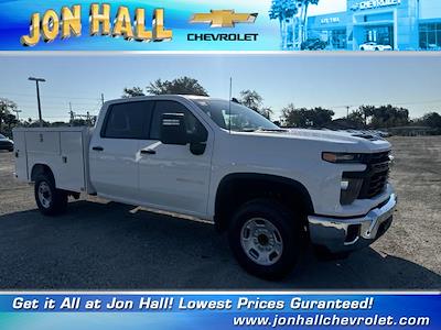 New 2024 Chevrolet Silverado 2500 Work Truck Crew Cab 4x2, 8' 2" Reading SL Service Body Service Truck for sale #247114 - photo 1