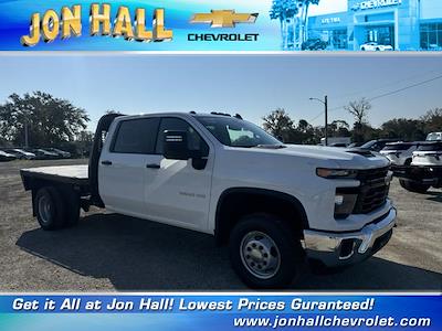 New 2024 Chevrolet Silverado 3500 Work Truck Crew Cab 4x4, Flatbed Truck for sale #247127 - photo 1