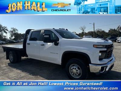 New 2024 Chevrolet Silverado 3500 Work Truck Crew Cab 4x4, Flatbed Truck for sale #247128 - photo 1