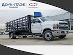 New 2024 Chevrolet Silverado 5500 Work Truck Regular Cab 4x2, 20' Monroe Truck Equipment Versa-Line Stake Body for sale #53904 - photo 1