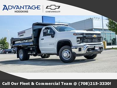 2024 Chevrolet Silverado 3500 Regular Cab 4x4, Knapheide Drop Side Dump Truck for sale #53937 - photo 1