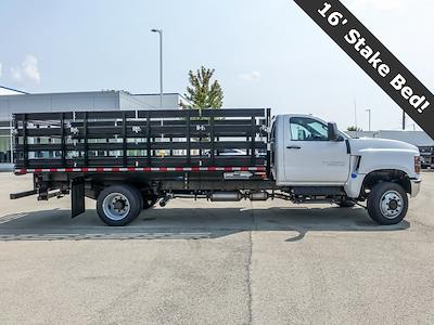 New 2024 Chevrolet Silverado 5500 Work Truck Regular Cab 4x4, 16' Morgan Truck Body Prostake Stake Bed for sale #53980 - photo 2