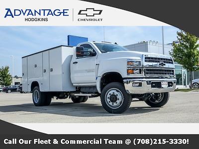 New 2023 Chevrolet Silverado 4500 LT Regular Cab 4x4, 11' Knapheide Steel Service Body Service Truck for sale #54028 - photo 1