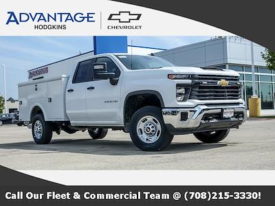 New 2024 Chevrolet Silverado 2500 Work Truck Double Cab 4x4, 8' 3" Knapheide Aluminum Service Body Service Truck for sale #54054 - photo 1