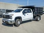 New 2024 Chevrolet Silverado 3500 Work Truck Crew Cab 4x4, 9' Knapheide Landscape Dump for sale #54055 - photo 7