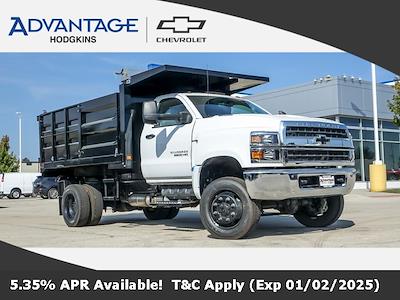 New 2024 Chevrolet Silverado 5500 Work Truck Regular Cab 4x4, 11' Knapheide Landscape Dump for sale #54172 - photo 1