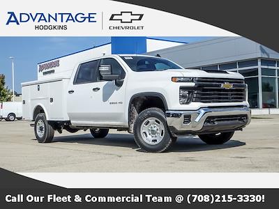 New 2024 Chevrolet Silverado 2500 Work Truck Crew Cab 4x4, 8' 3" Knapheide Aluminum Service Body Service Truck for sale #54188 - photo 1