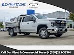 New 2024 Chevrolet Silverado 3500 Work Truck Crew Cab 4x4, 9' Monroe Truck Equipment Z-DumpPRO™ Premier Dump Truck for sale #54198 - photo 1