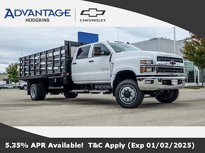 New 2024 Chevrolet Silverado 5500 Work Truck Crew Cab 4x4, 16' 5" Knapheide Value-Master X Stake Bed for sale #54200 - photo 1