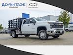 New 2024 Chevrolet Silverado 3500 Work Truck Crew Cab 4x4, Stake Bed for sale #54231 - photo 1