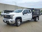 New 2024 Chevrolet Silverado 3500 Work Truck Crew Cab 4x4, Stake Bed for sale #54231 - photo 6