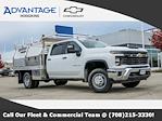 New 2024 Chevrolet Silverado 3500 Work Truck Crew Cab 4x4, 9' 4" Monroe Truck Equipment TradesPro Elite Contractor Truck for sale #54352 - photo 1