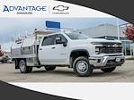 New 2024 Chevrolet Silverado 3500 Work Truck Crew Cab 4x4, 9' 4" Monroe Truck Equipment TradesPro Elite Contractor Truck for sale #54353 - photo 1