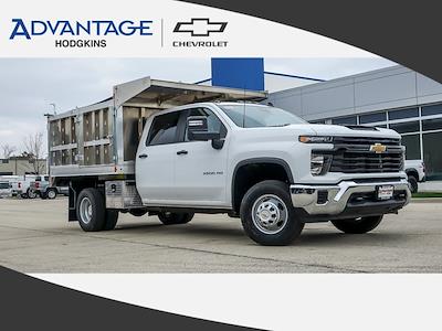 New 2024 Chevrolet Silverado 3500 Work Truck Crew Cab 4x4, Landscape Dump for sale #54400 - photo 1