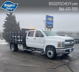 New 2023 Chevrolet Silverado 5500 Work Truck Crew Cab RWD, 12' 6" Monroe Truck Equipment TradesPRO™ Stake Bed for sale #3230324 - photo 1