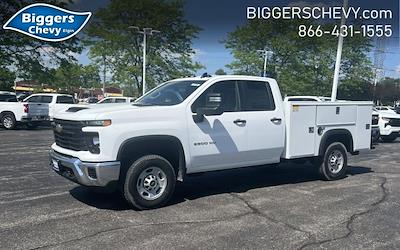 New 2024 Chevrolet Silverado 2500 Work Truck Double Cab 4WD, Monroe ServicePro Premier Service Truck for sale #3240367 - photo 1