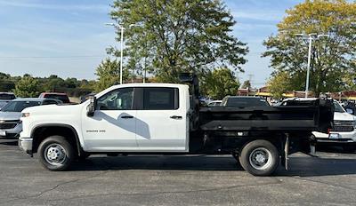 New 2024 Chevrolet Silverado 3500 Work Truck Crew Cab 4WD, 9' 6" Knapheide Drop Side Dump Truck for sale #3240470 - photo 2