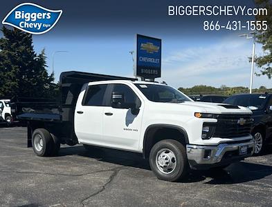 New 2024 Chevrolet Silverado 3500 Work Truck Crew Cab 4WD, 9' 6" Knapheide Drop Side Dump Truck for sale #3240477 - photo 1