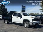 New 2024 Chevrolet Silverado 3500 Work Truck Crew Cab 4WD, 9' 6" Knapheide Drop Side Dump Truck for sale #3240477 - photo 1