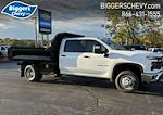 New 2024 Chevrolet Silverado 3500 Work Truck Crew Cab 4WD, 9' 6" Knapheide Drop Side Dump Truck for sale #3240483 - photo 1