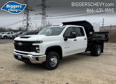 New 2024 Chevrolet Silverado 3500 Work Truck Crew Cab 4WD, 9' Monroe Truck Equipment Z-DumpPRO™ Dump Truck for sale #3240491 - photo 1