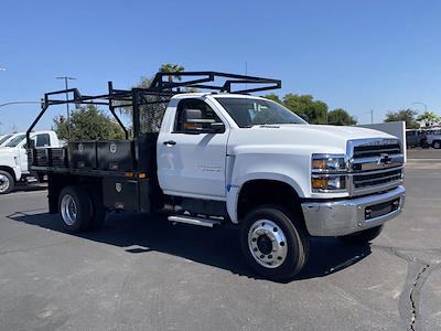 New 2023 Chevrolet Silverado 5500 Work Truck Regular Cab 4WD, 12' United Truck Bodies Flatbed Contractor Truck for sale #232930 - photo 1