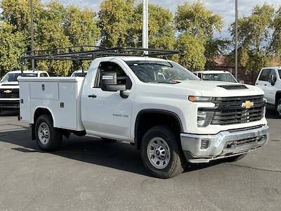 New 2024 Chevrolet Silverado 3500 Work Truck Regular Cab 4WD, Reading Classic II Steel Service Truck for sale #240626 - photo 1