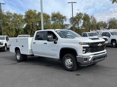 New 2024 Chevrolet Silverado 3500 Work Truck Crew Cab RWD, 9' Knapheide Steel Service Body Service Truck for sale #241454 - photo 1