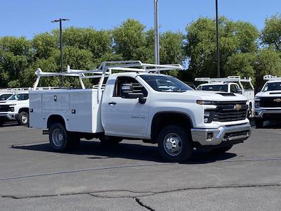 New 2024 Chevrolet Silverado 3500 Work Truck Regular Cab 4WD, Knapheide Steel Service Body Service Truck for sale #242710 - photo 1