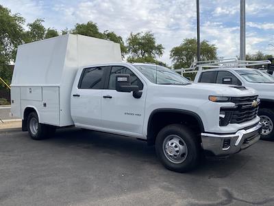 New 2024 Chevrolet Silverado 3500 Work Truck Crew Cab RWD, 9' Reading Panel Service Body Service Truck for sale #243700 - photo 1