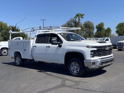 New 2024 Chevrolet Silverado 2500 Work Truck Crew Cab 4WD, 8' 2" Reading SL Service Body Service Truck for sale #243756 - photo 1