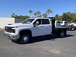 New 2024 Chevrolet Silverado 3500 Work Truck Crew Cab 4WD, 9' Reading Action Fabrication Flatbed Truck for sale #243840 - photo 7