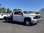 New 2024 Chevrolet Silverado 3500 Work Truck Crew Cab 4WD, 9' 4" CM Truck Beds SK Model Flatbed Truck for sale #243842 - photo 1