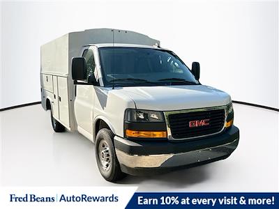 Used 2024 GMC Savana 3500 Work Van 4x2, 14' 5" Knapheide KUV Service Utility Van for sale #B40398 - photo 1