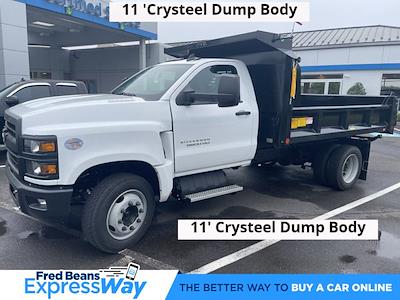 New 2023 Chevrolet Silverado 6500 Work Truck Regular Cab RWD, Crysteel E-Tipper Dump Truck for sale #CK30011 - photo 1