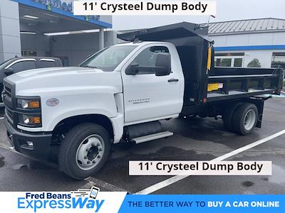 2023 Chevrolet Silverado 6500 Regular Cab DRW RWD, Crysteel E-Tipper