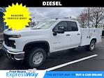 New 2024 Chevrolet Silverado 2500 Work Truck Double Cab 4WD, 8' Reading Classic II Steel Service Truck for sale #CK40013 - photo 17