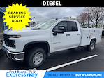 New 2024 Chevrolet Silverado 2500 Work Truck Double Cab 4WD, 8' Reading Classic II Steel Service Truck for sale #CK40013 - photo 1