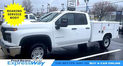 New 2024 Chevrolet Silverado 2500 Work Truck Double Cab 4WD, 8' Reading Classic II Steel Service Truck for sale #CK40015 - photo 1