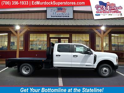 New 2024 Ford F-350 Crew Cab 4WD, Bedrock Diamond Series Flatbed Truck for sale #FT24273 - photo 1