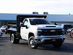 New 2025 Chevrolet Silverado 3500 Work Truck Regular Cab 4x4, 9' 6" Knapheide Rigid Side Dump Truck for sale #W175253 - photo 1