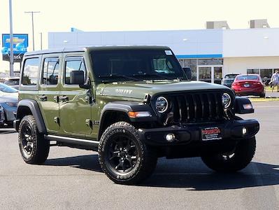 Used 2021 Jeep Wrangler Limited 4x4, SUV for sale #WU212447 - photo 1