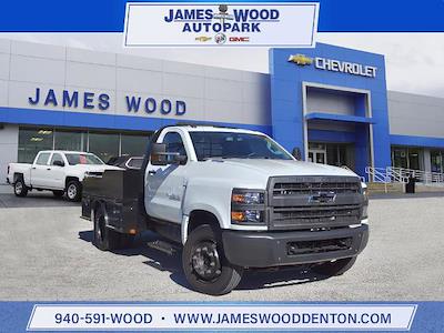 Used 2019 Chevrolet Silverado 4500 Work Truck Regular Cab 4x2, Flatbed Truck for sale #230112A1 - photo 1