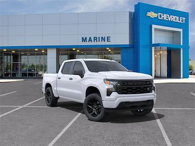 New 2025 Chevrolet Silverado 1500 Custom Crew Cab 4x4, Pickup for sale #ST1145 - photo 1