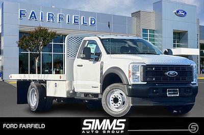 New 2024 Ford F-550 XL Regular Cab 4x2, 12' Scelzi WFB Flatbed Truck for sale #240086UP - photo 1